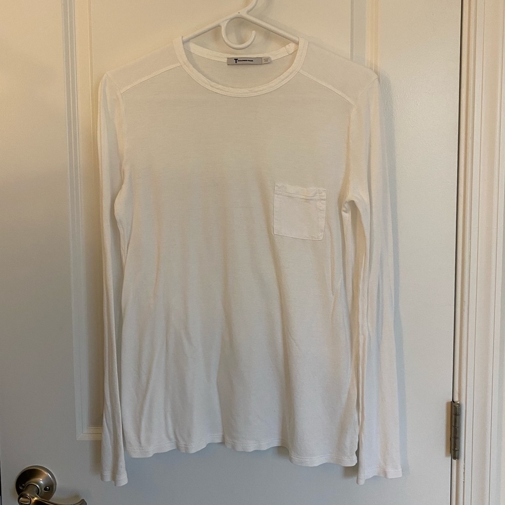 T by Alexander Wang long Sleeve Pocket Tee